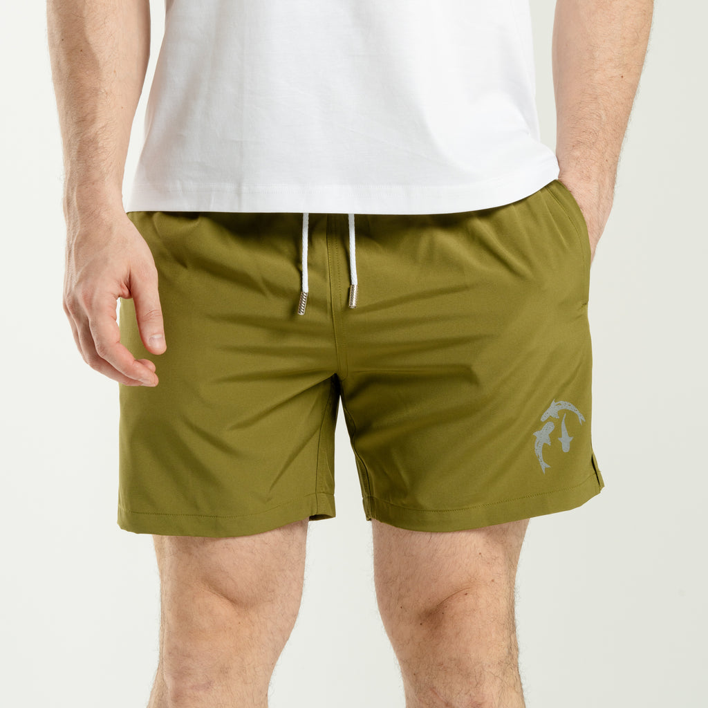 Swim Shorts - Olive Green