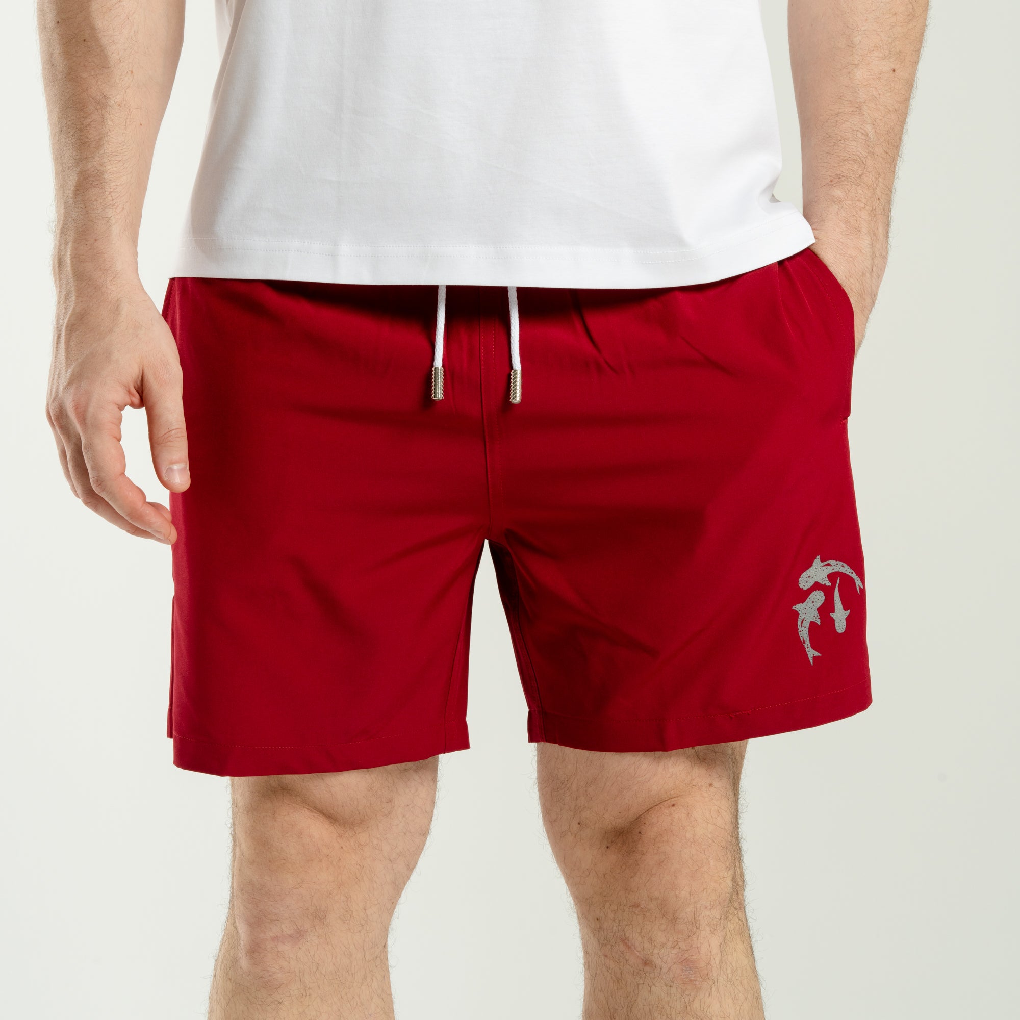 Swim Shorts - Maroon