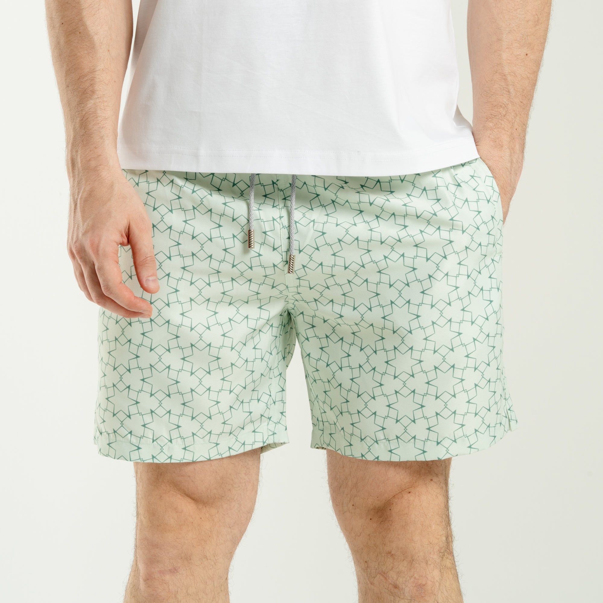 Short Mint Mosaic