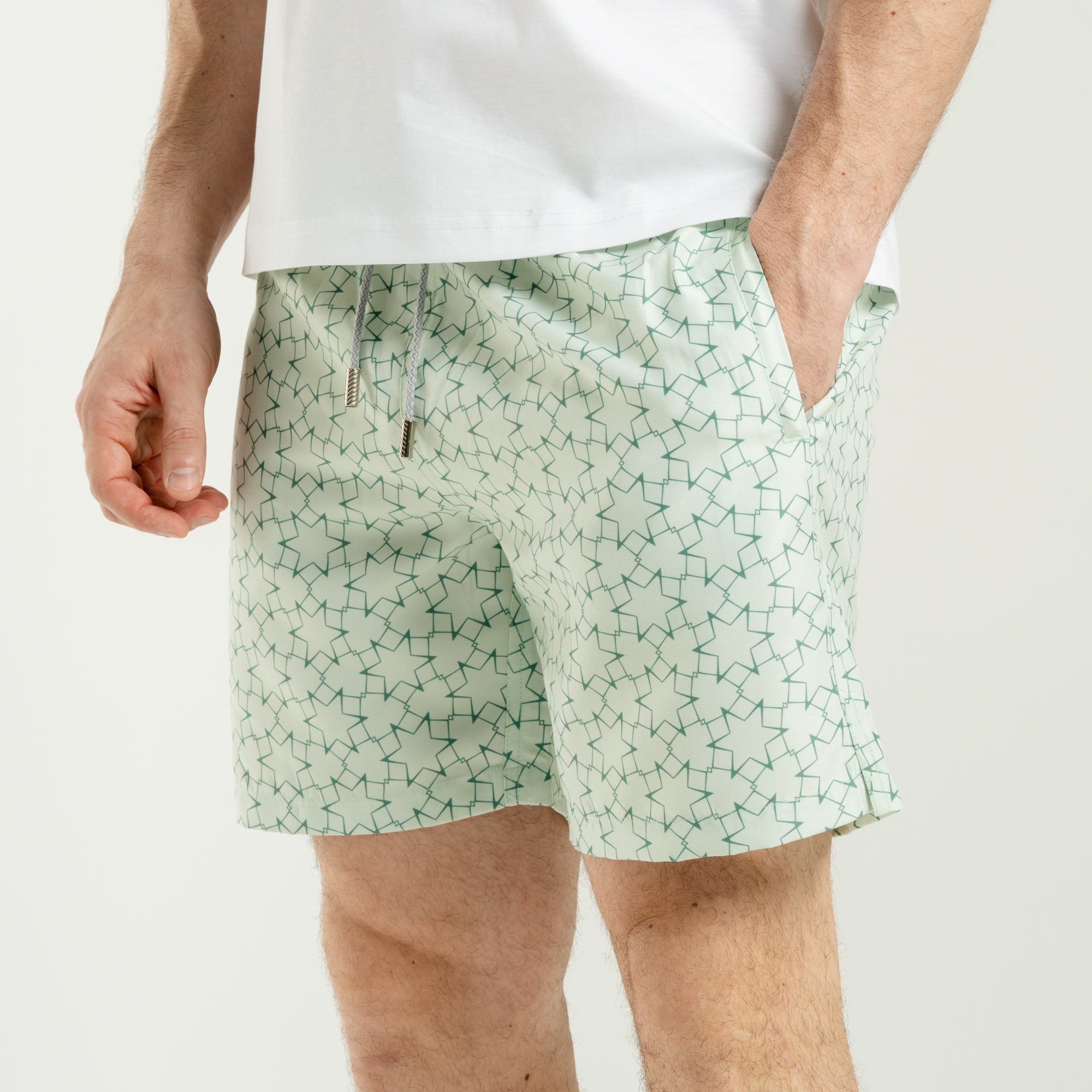 Short Mint Mosaic