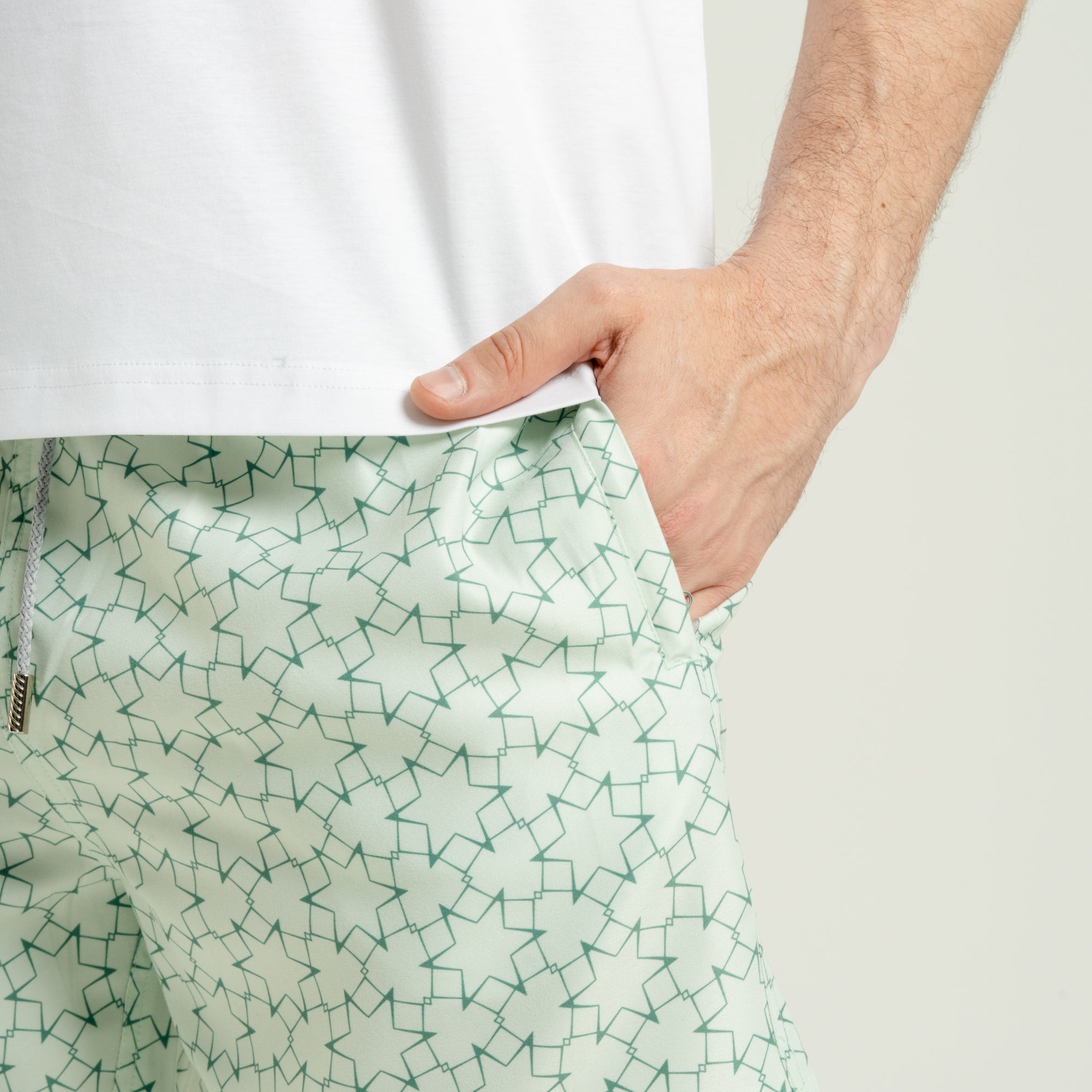 Short Mint Mosaic