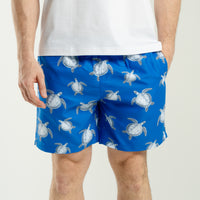 Shorts Blue Turtle