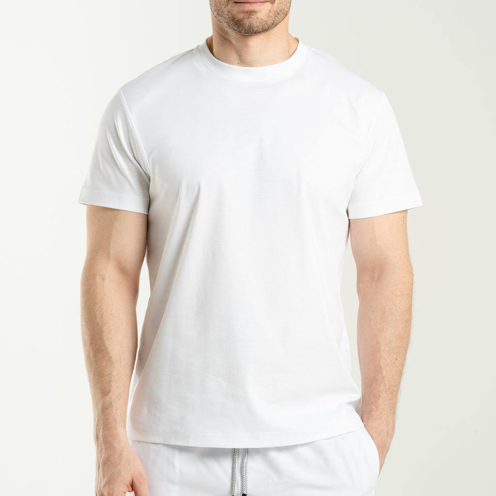 T-Shirts Round Neck - White