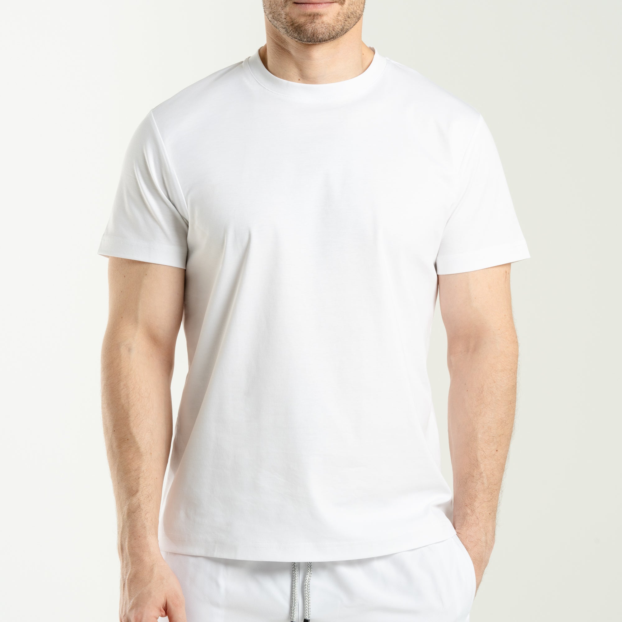 T-Shirts Round Neck - White