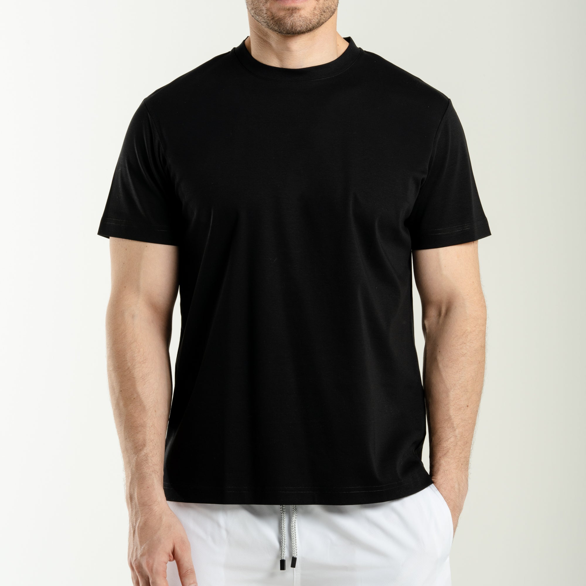 T-Shirts Round Neck - Black