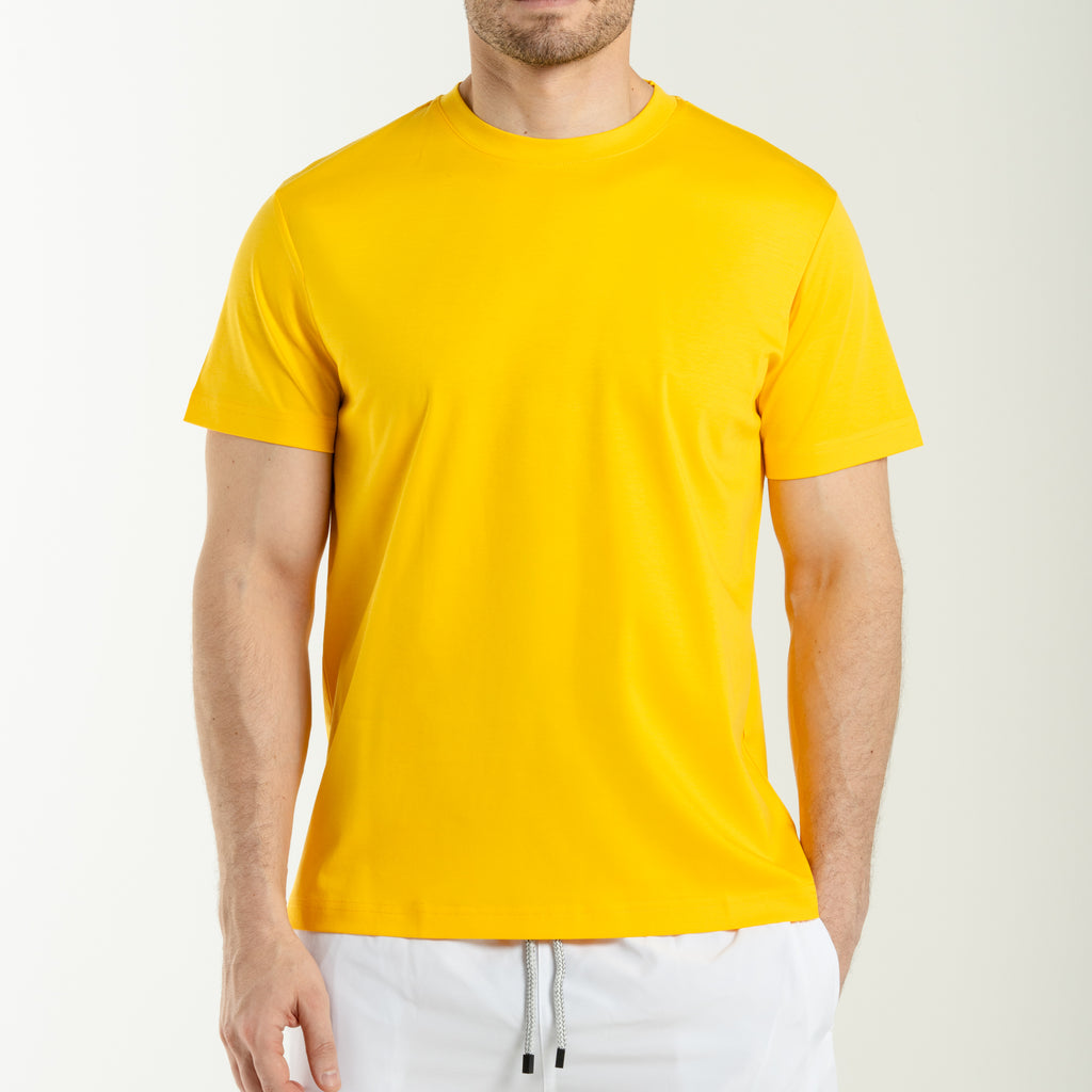 T-Shirts Round Neck - Yellow