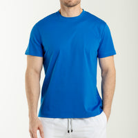 T-Shirt round neck -Blue