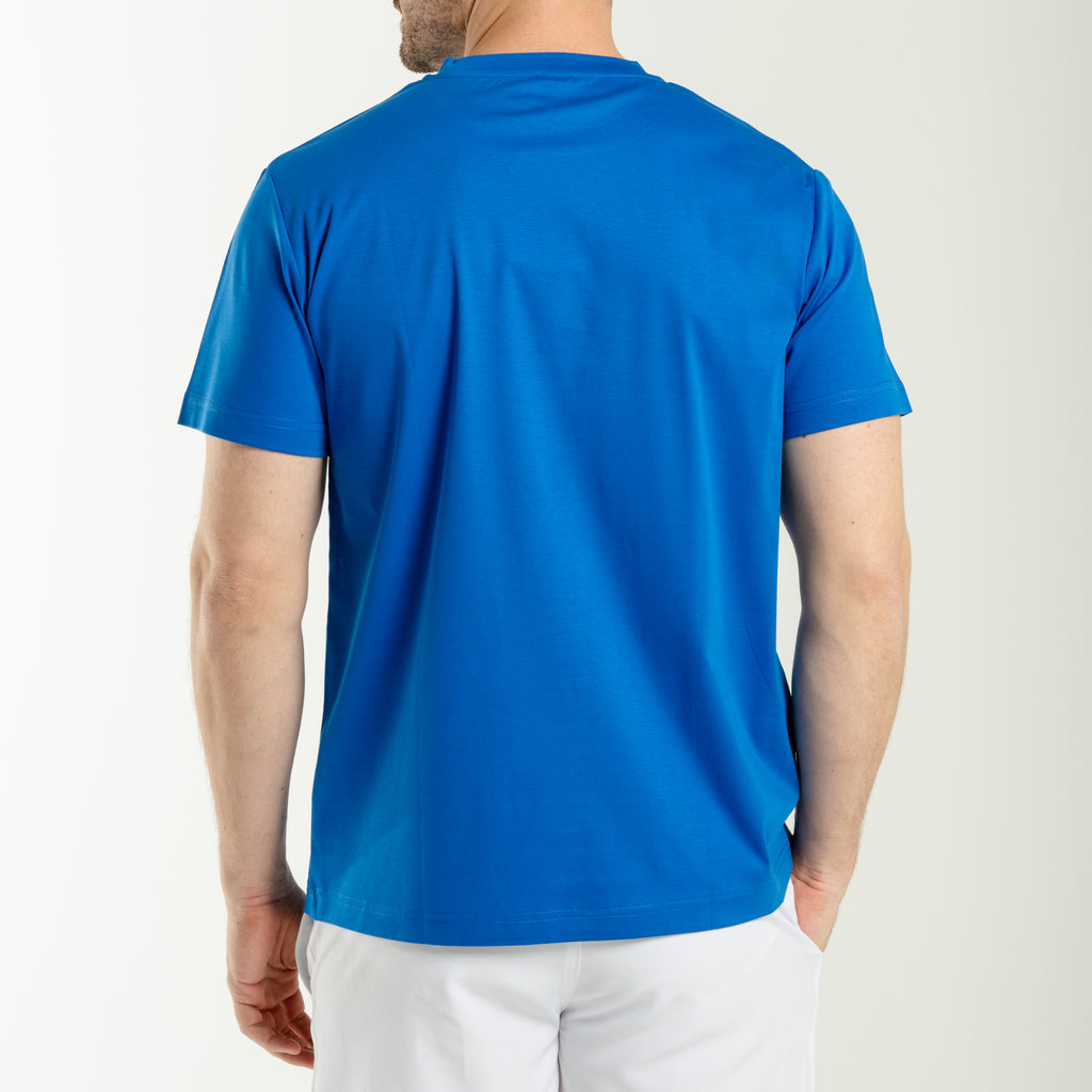 T-Shirt round neck -Blue