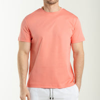 T-Shirt round neck -Pink