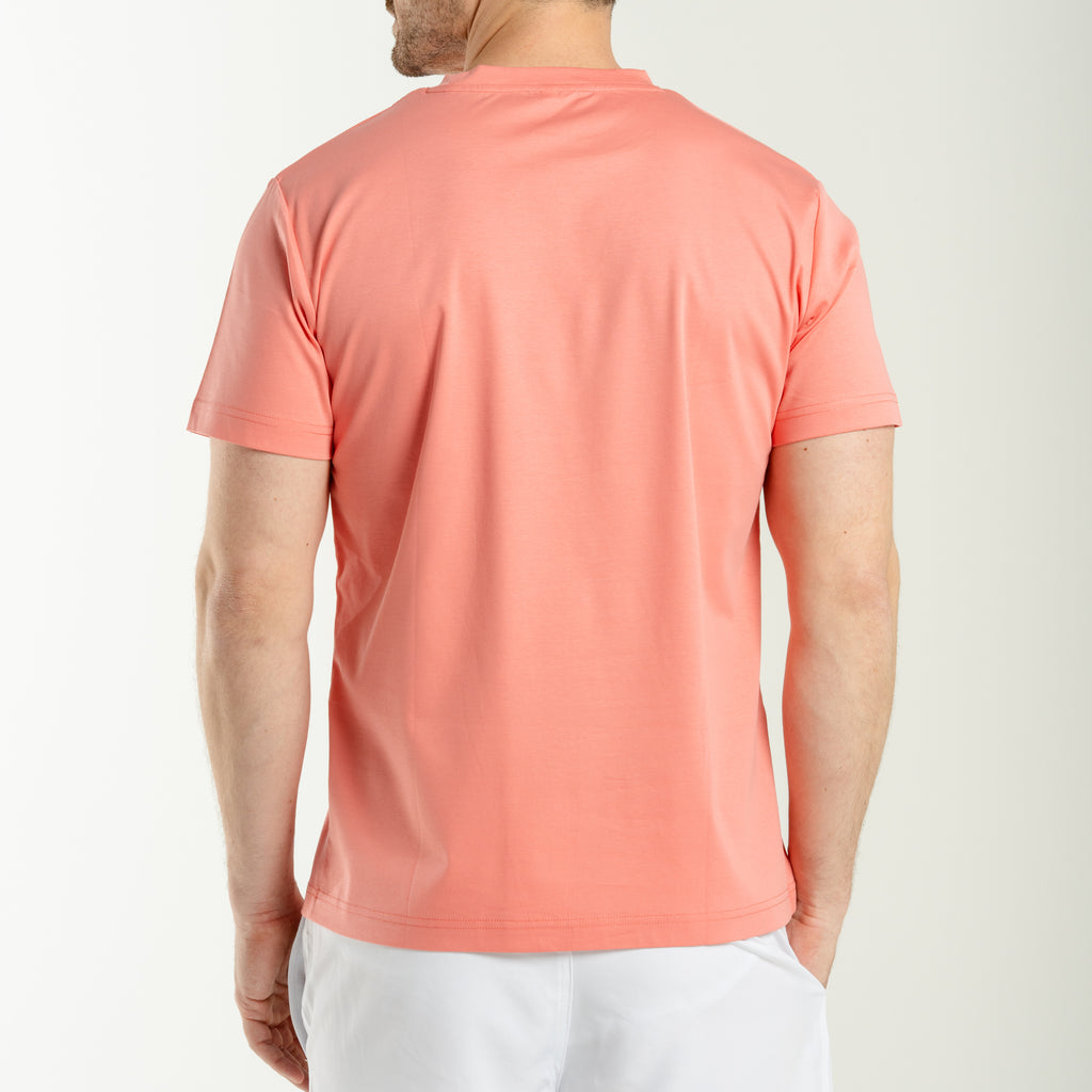 T-Shirt round neck -Pink