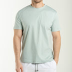 T-Shirts Round Neck - Sky blue