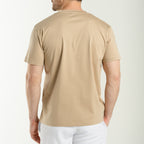 V Neck T-Shirt Cream