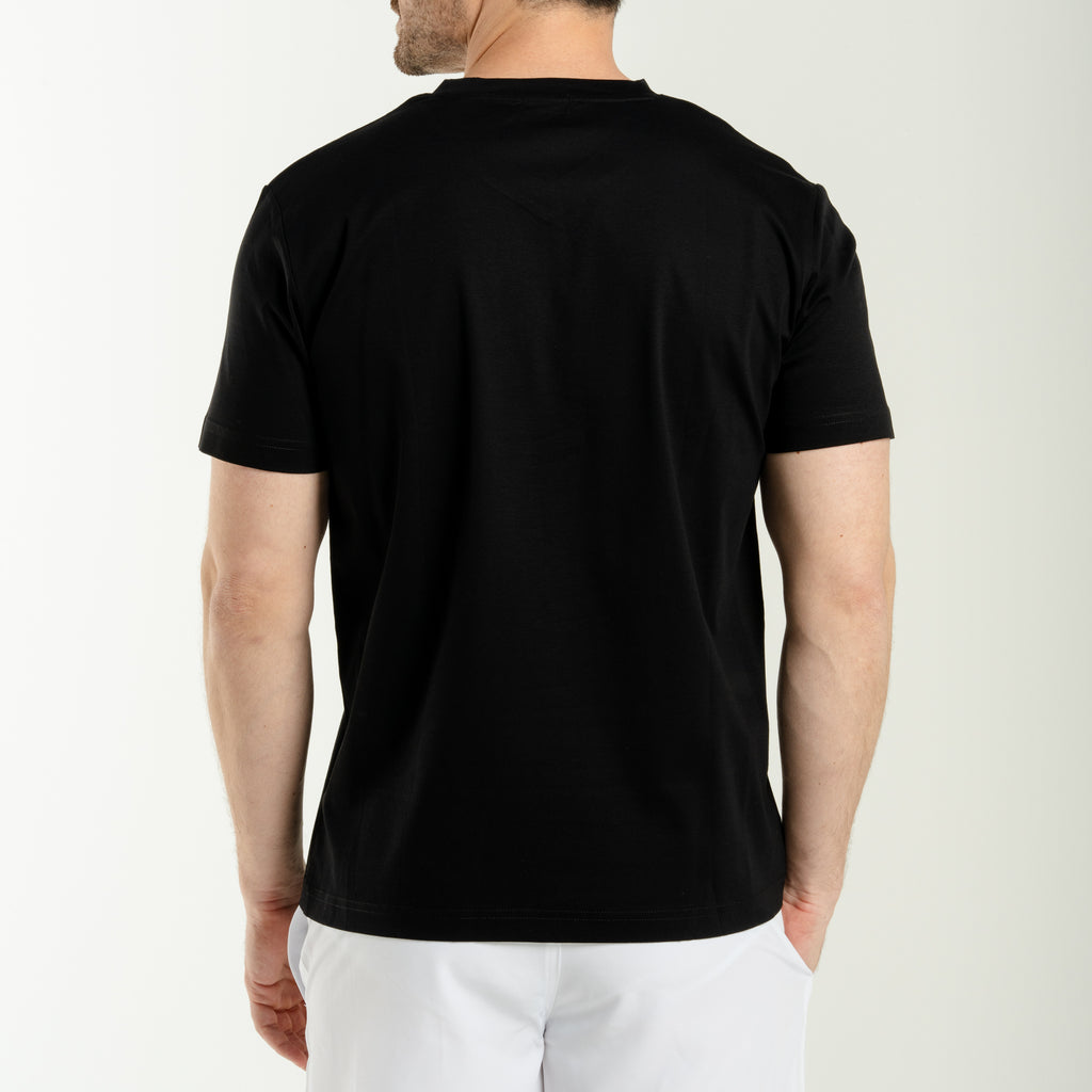 V Neck T-Shirt Black