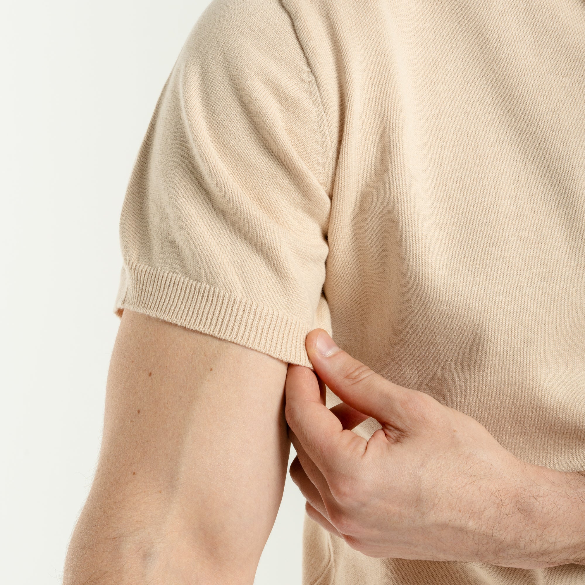 Polo T-Shirt  - Beige
