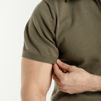 Polo T-Shirt  - Olive Green