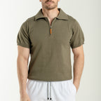 Polo T-Shirt  - Olive Green