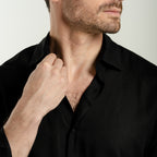 Linen Shirts -Black