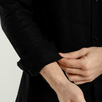 Linen Shirts -Black