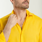 Linen Shirts -Yellow
