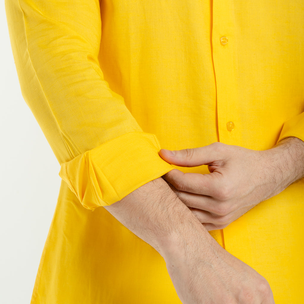 Linen Shirts -Yellow