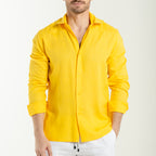 Linen Shirts -Yellow