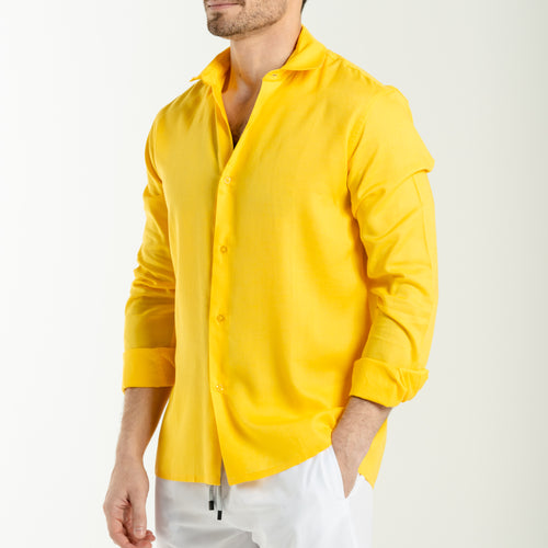 Linen Shirts -Yellow