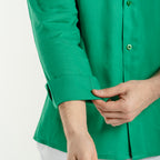 Linen Shirts -Green