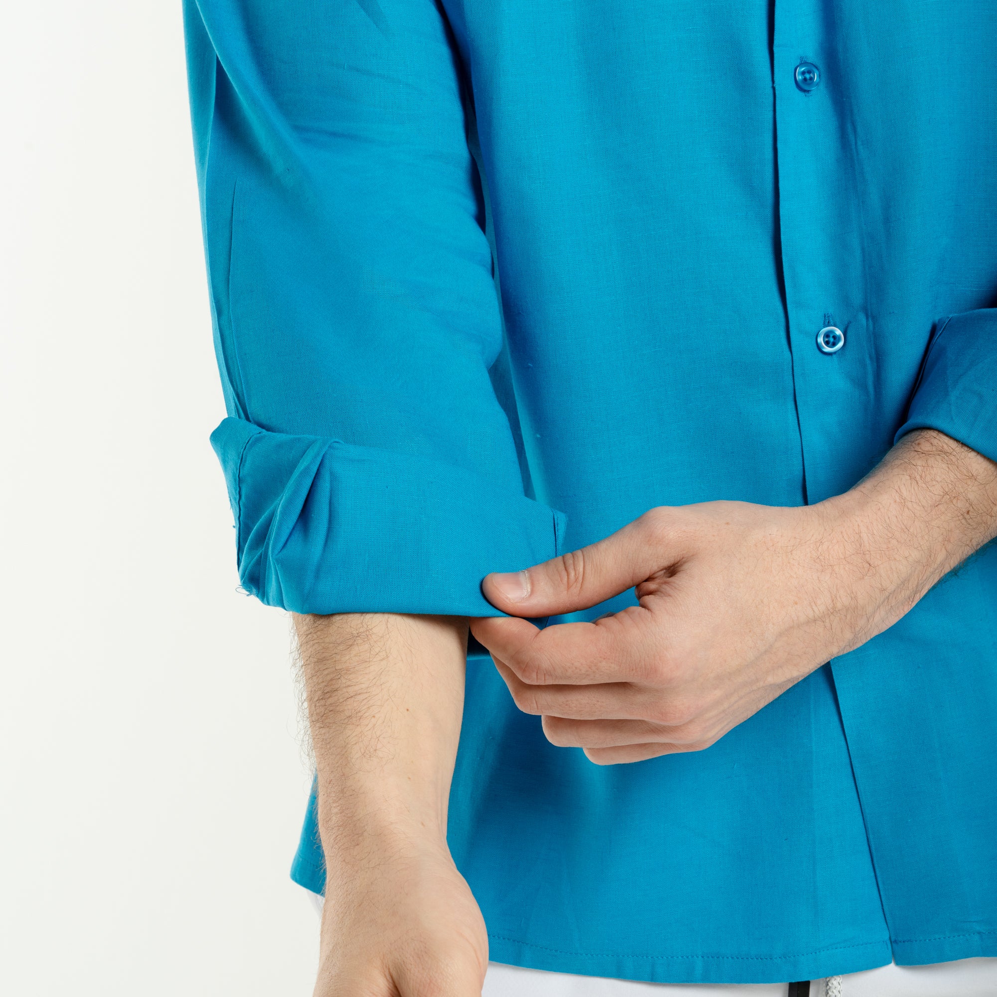 Linen Shirts -Blue