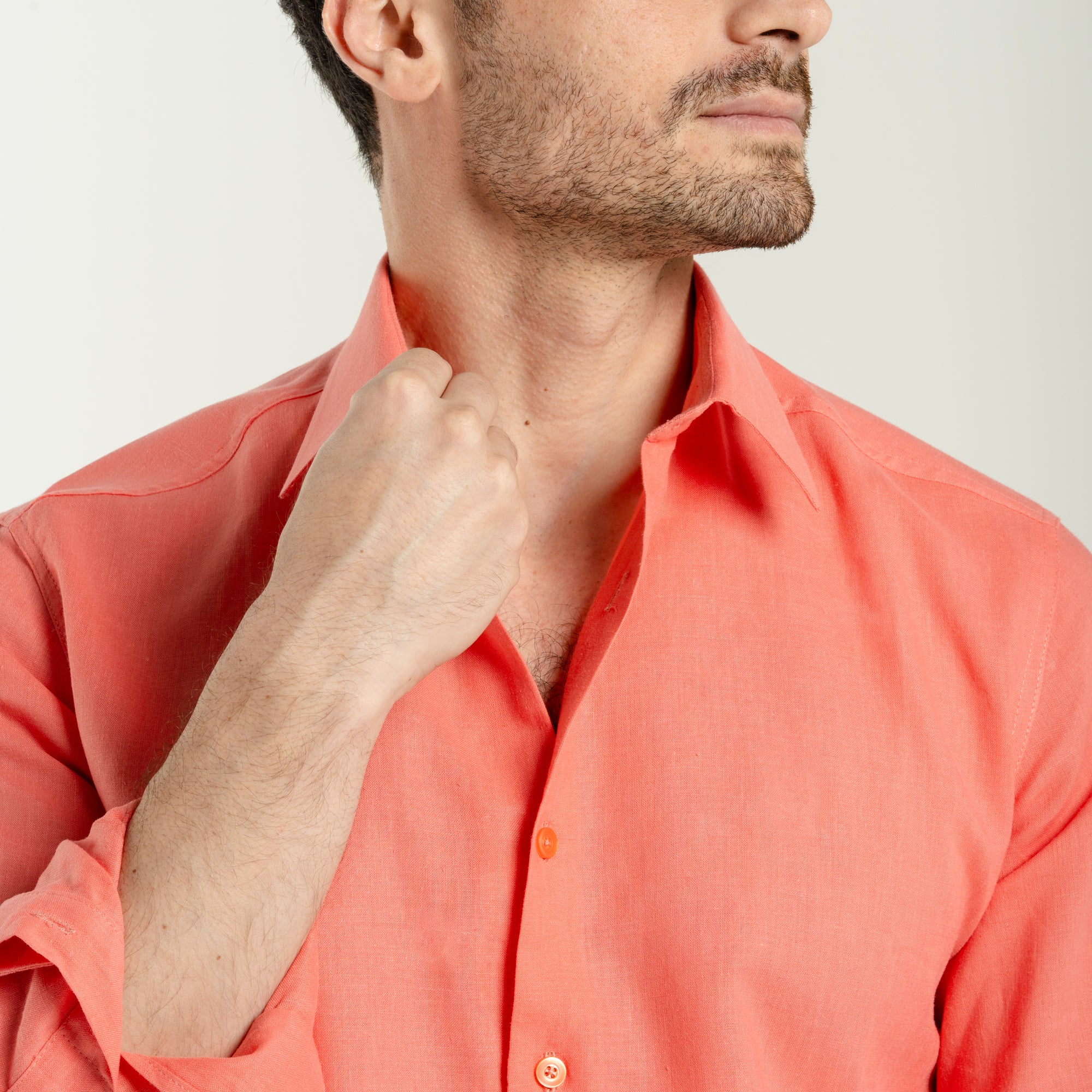 Linen Shirts -Pink