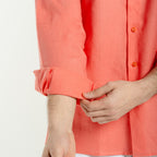 Linen Shirts -Pink