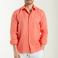 Linen Shirts -Pink