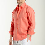 Linen Shirts -Pink