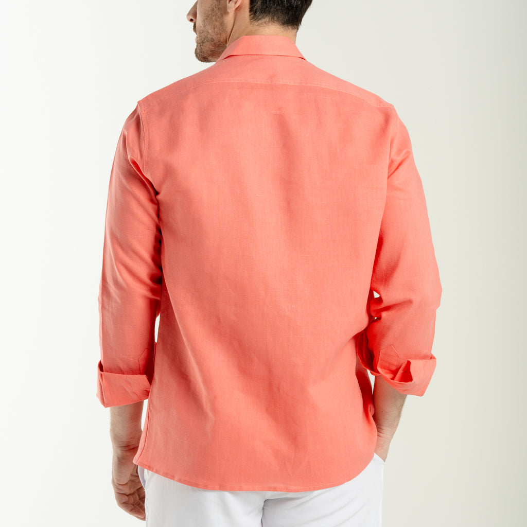 Linen Shirts -Pink