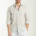 Linen Shirts -Light Grey
