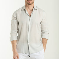 Linen Shirts -Light Grey