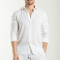 Linen Shirts -White