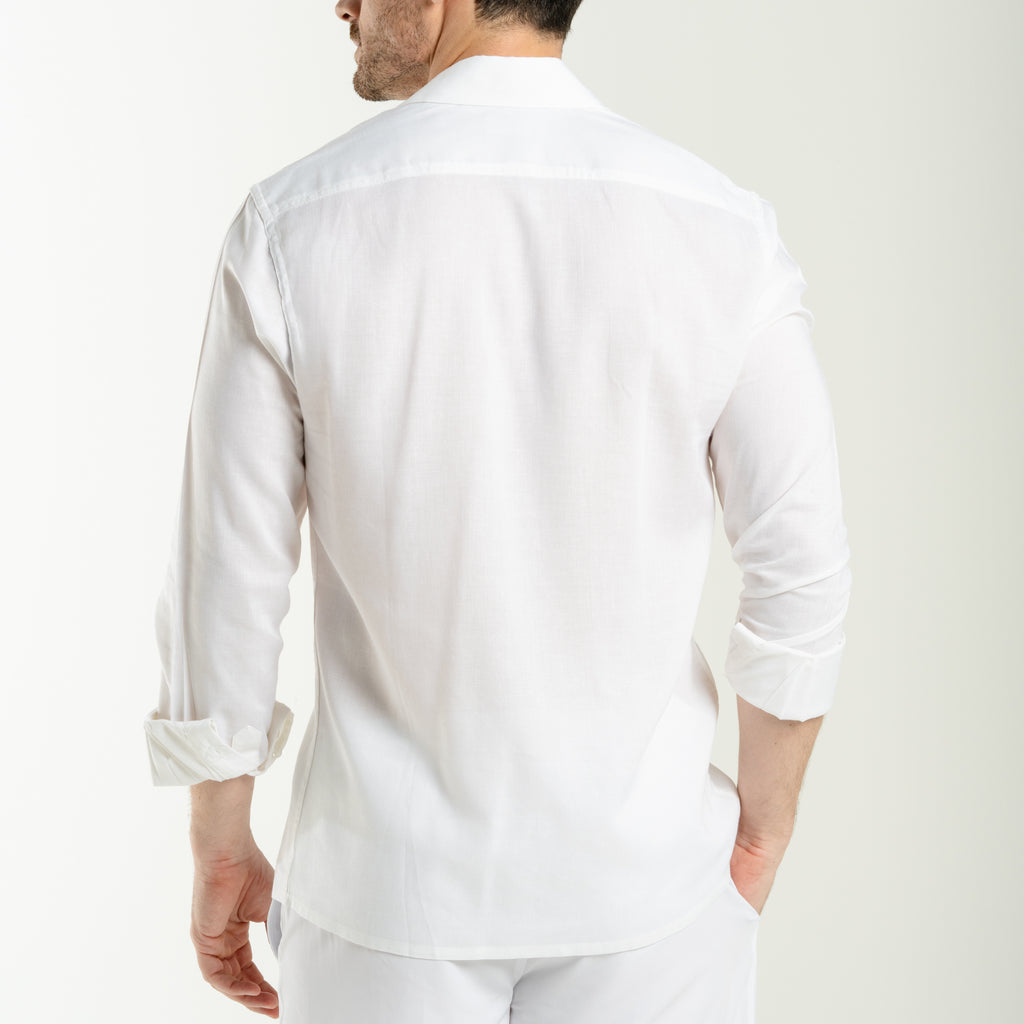 Linen Shirts -White