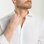 Linen Shirts -White