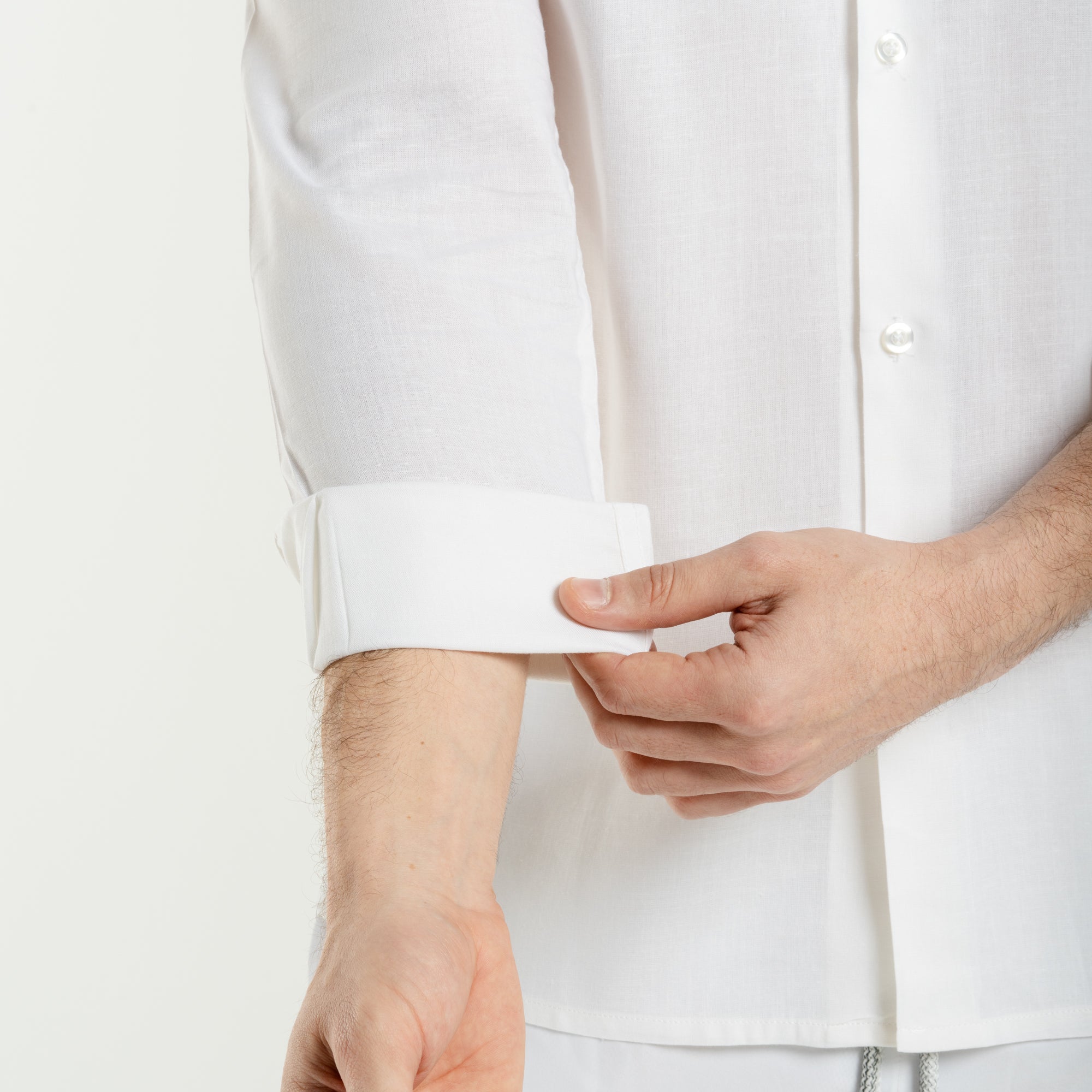 Linen Shirts -White